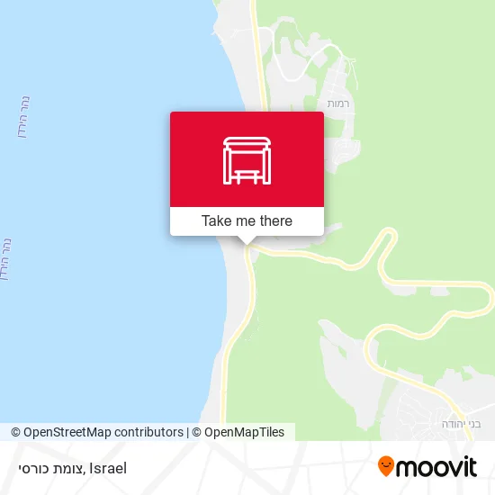 צומת כורסי map