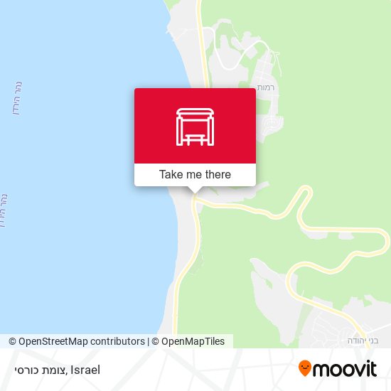 Карта צומת כורסי