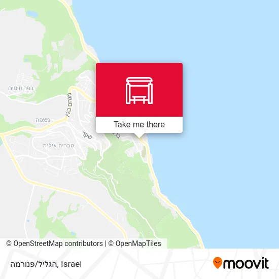 הגליל/פנורמה map