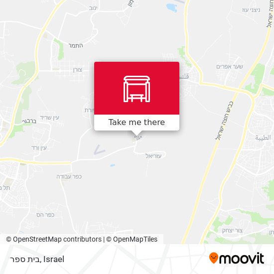 בית ספר map
