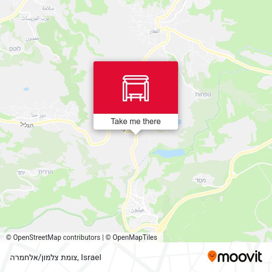 צומת צלמון/אלחמרה map