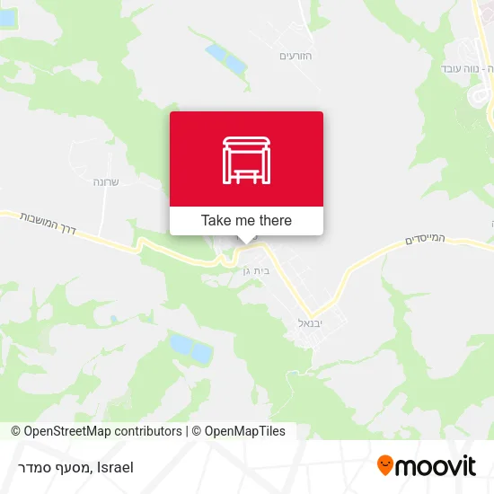 Карта מסעף סמדר