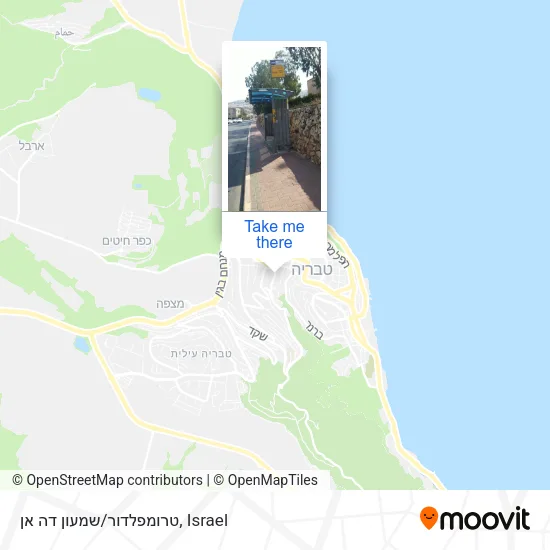Карта טרומפלדור/שמעון דה אן