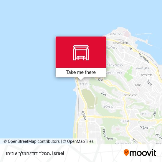המלך דוד/המלך עוזיהו map