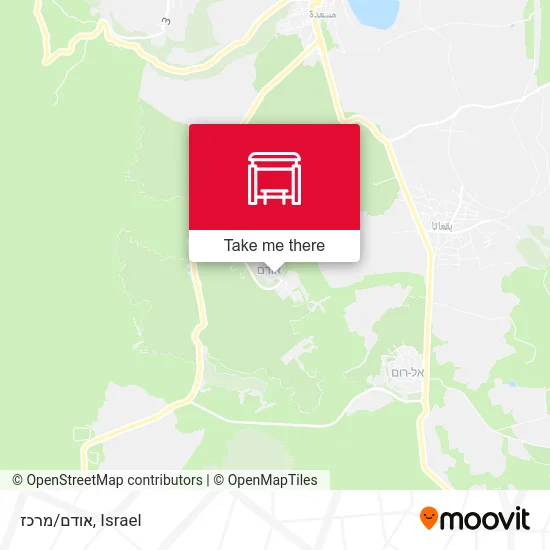 Карта אודם/מרכז