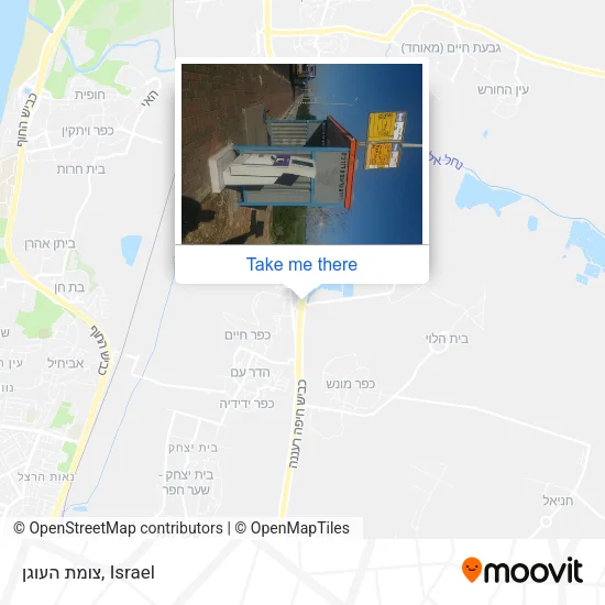 Карта צומת העוגן