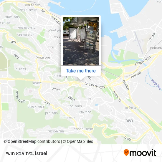Карта בית אבא חושי