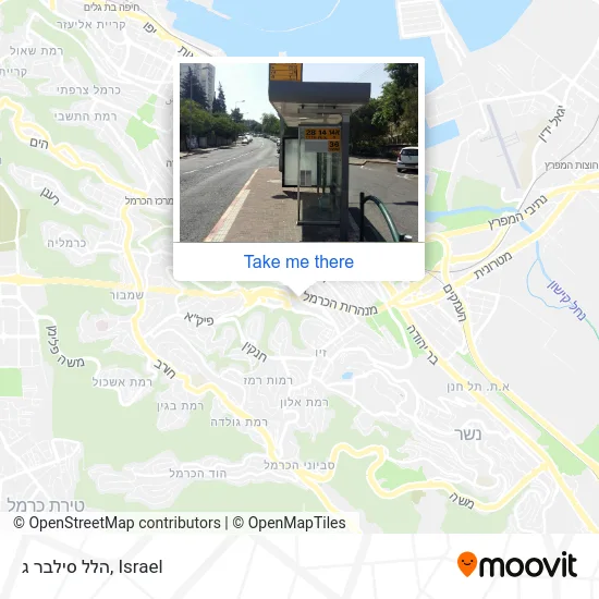 Карта הלל סילבר ג