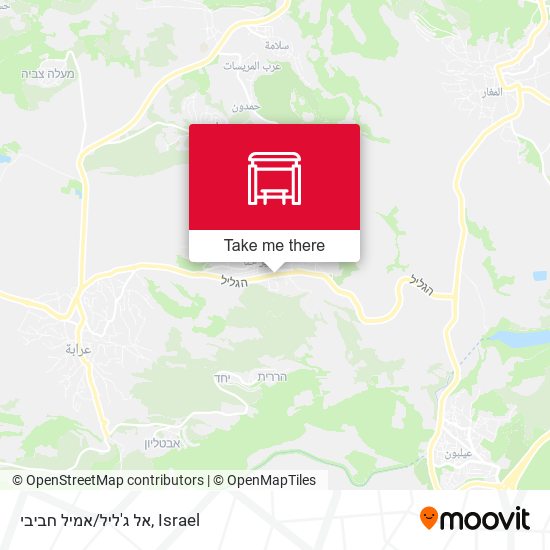 אל ג'ליל/אמיל חביבי map