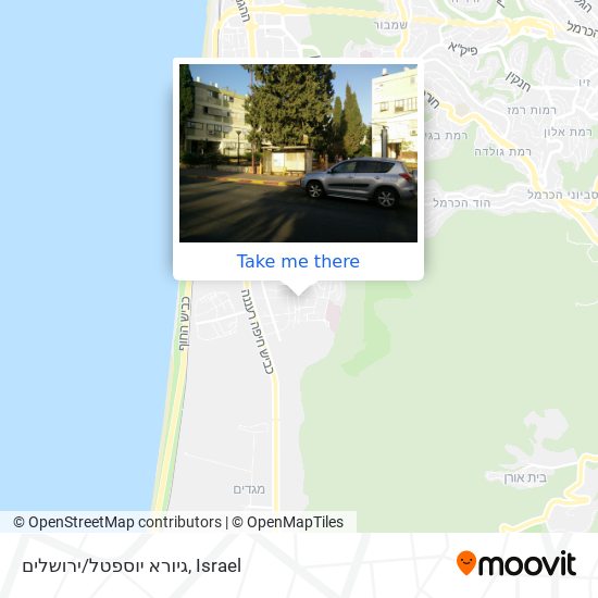 גיורא יוספטל/ירושלים map