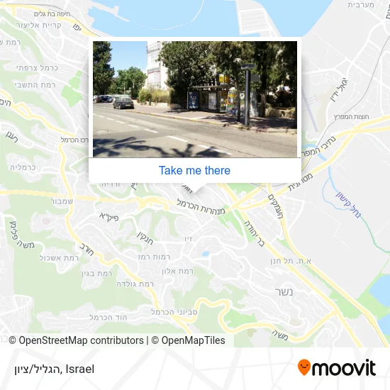 Карта הגליל/ציון