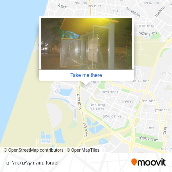 נווה דקלים/נחל ים map