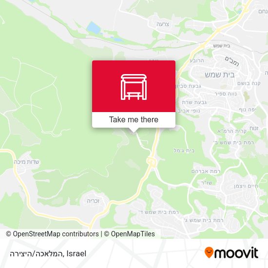 המלאכה/היצירה map