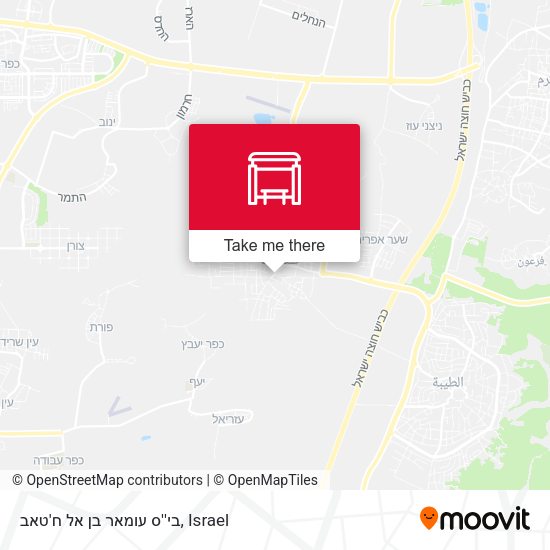 בי''ס עומאר בן אל ח'טאב map