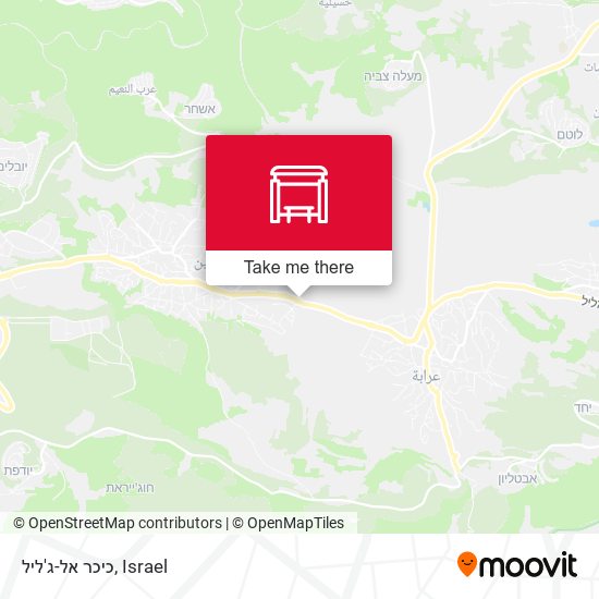 כיכר אל-ג'ליל map