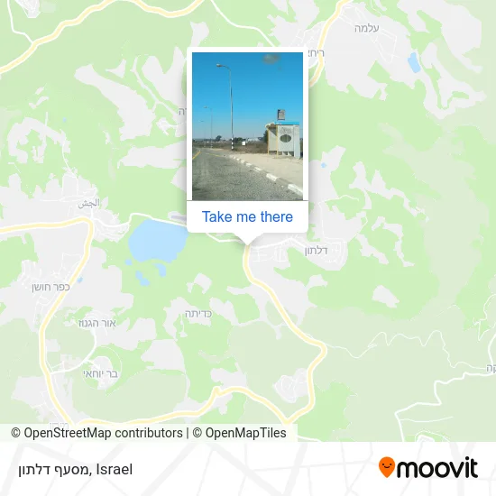 Карта מסעף דלתון