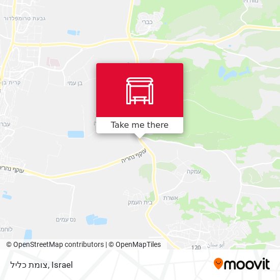 צומת כליל map