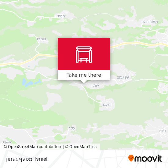 מסעף געתון map
