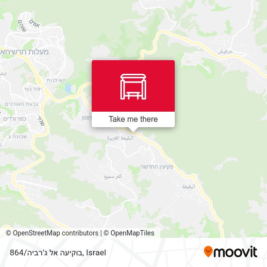 בוקיעה אל ג'רביה/864 map