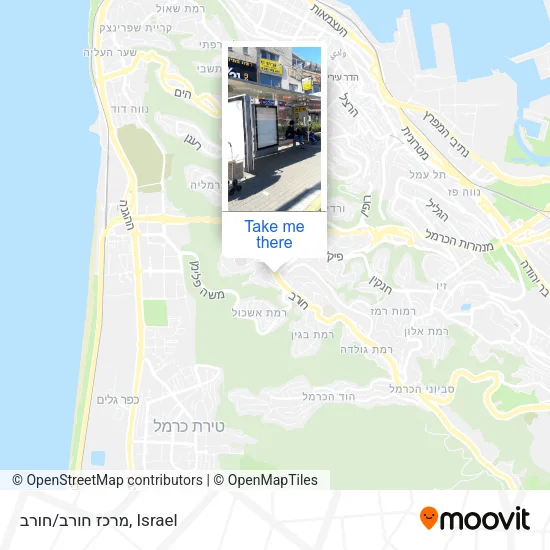 Карта מרכז חורב/חורב