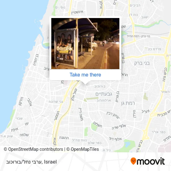 Карта ערבי נחל/בורוכוב