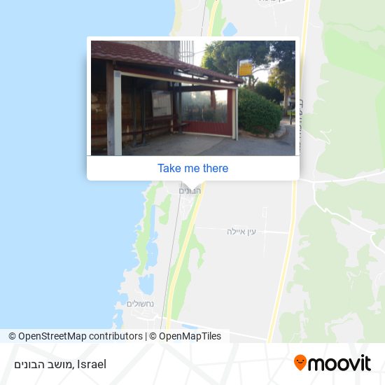 מושב הבונים map