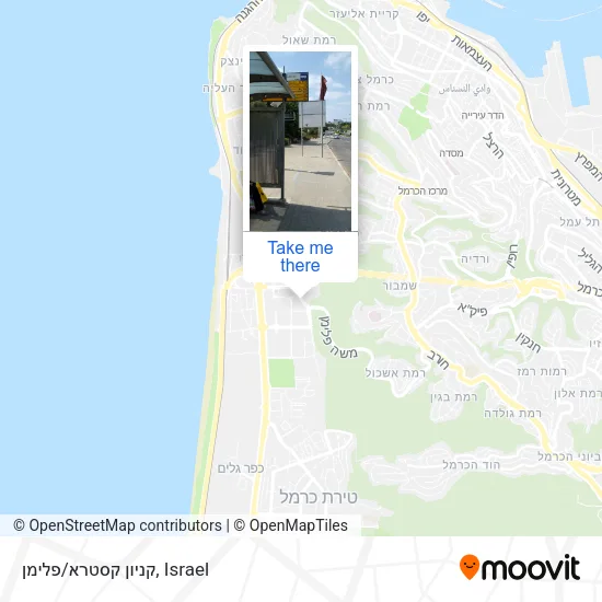 Карта קניון קסטרא/פלימן