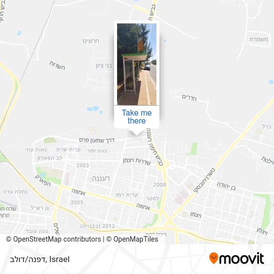 Карта דפנה/דולב