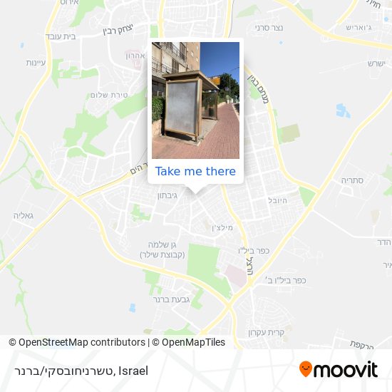 טשרניחובסקי/ברנר map