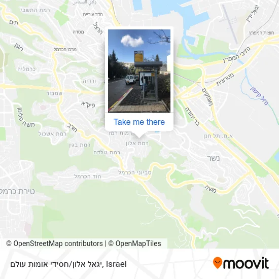 Yigal Alon / Righteous Among Nations map