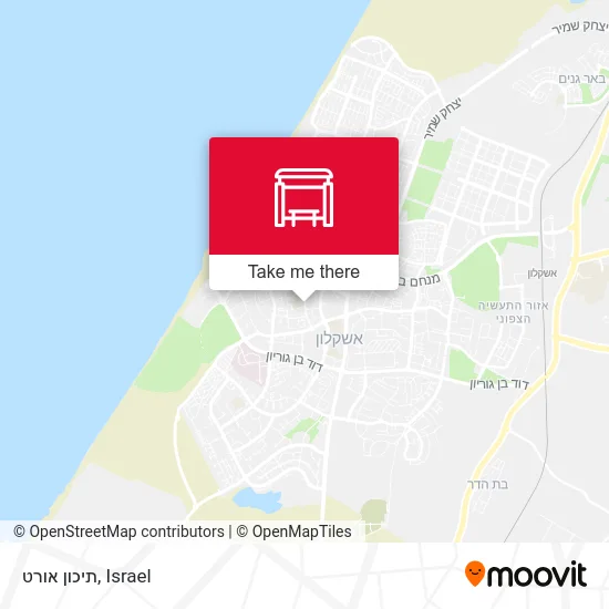 Карта תיכון אורט