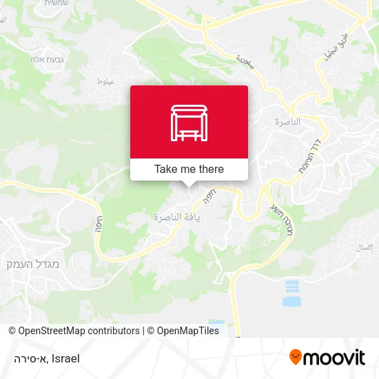 Карта א-סירה