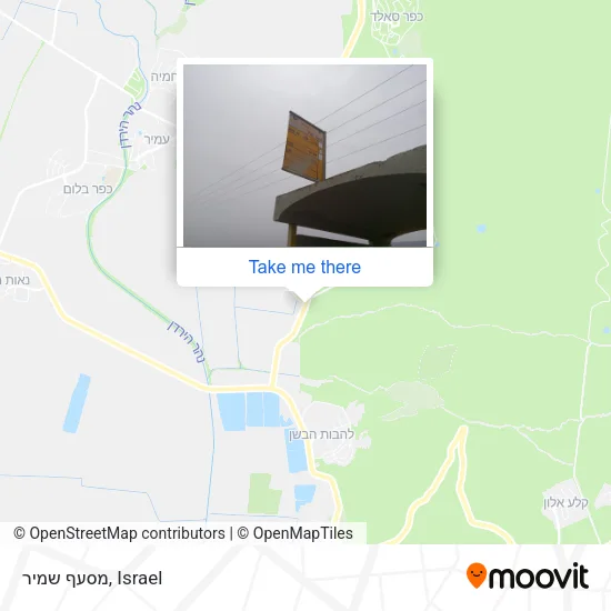 Карта מסעף שמיר