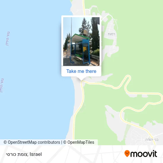 Карта צומת כורסי
