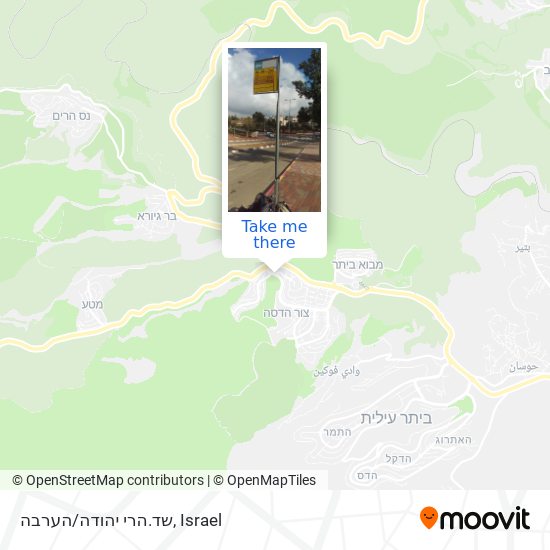 Карта שד.הרי יהודה/הערבה