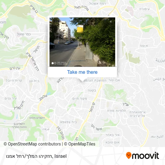 Карта חזקיהו המלך/רחל אמנו