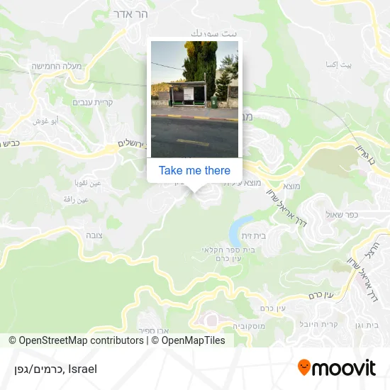 Карта כרמים/גפן