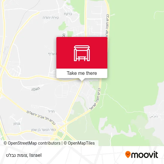 Карта צומת נבלט