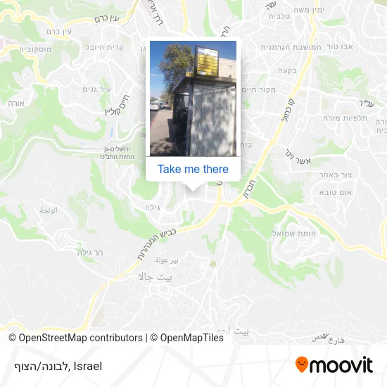 Карта לבונה/הצוף