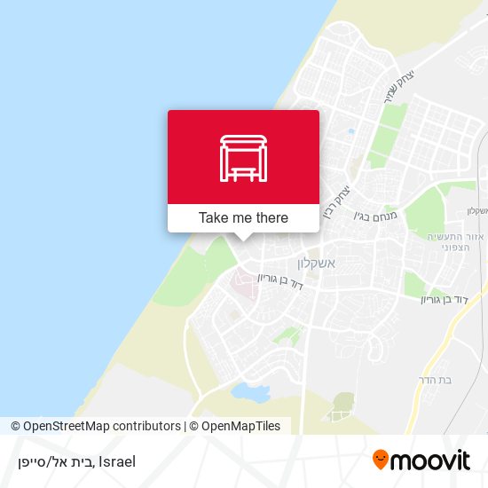 בית אל/סייפן map