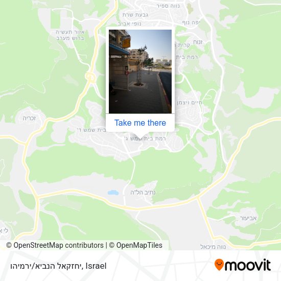 יחזקאל הנביא/ירמיהו map