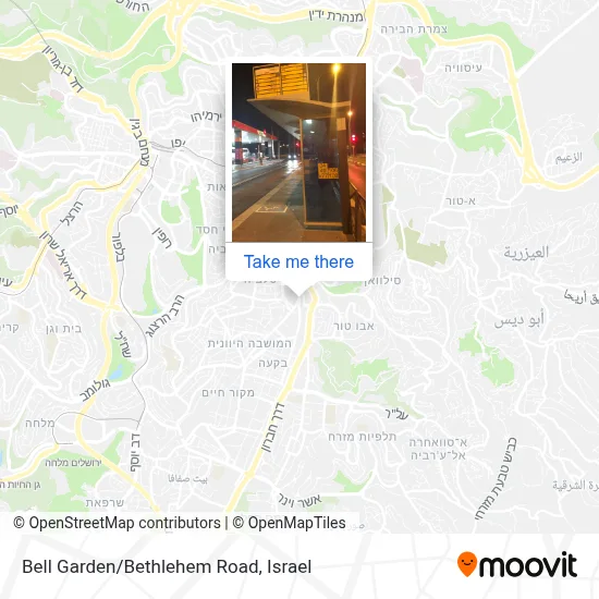 Bell Garden/Bethlehem Road map