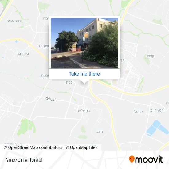 Карта אדום/כחול