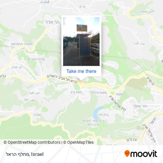 מחלף הראל map