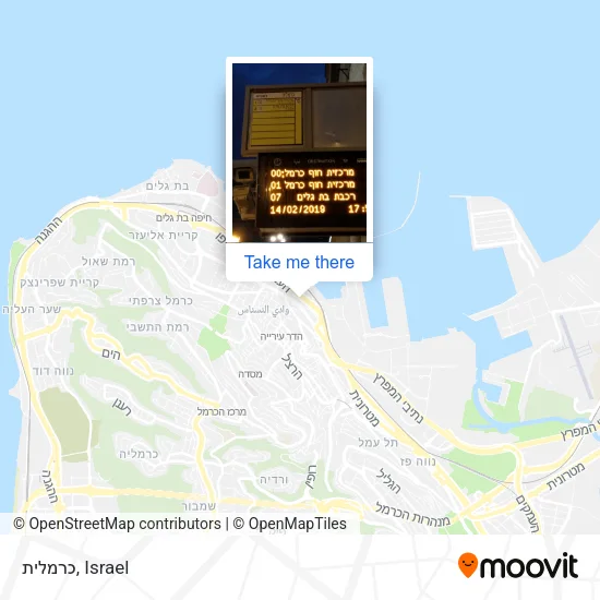 Карта כרמלית