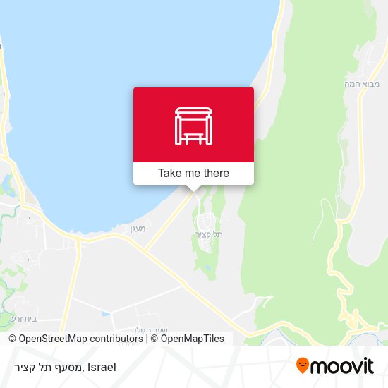 Карта מסעף תל קציר