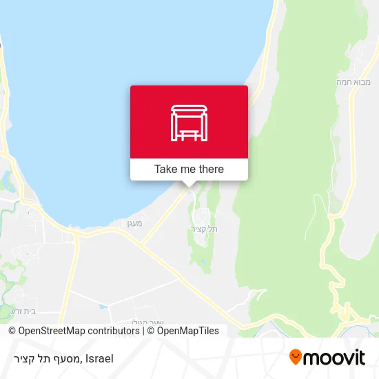 Карта מסעף תל קציר