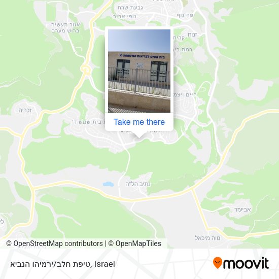 טיפת חלב/ירמיהו הנביא map