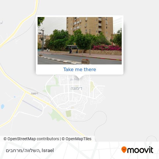 השלווה/מרחבים map