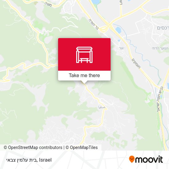 בית עלמין צבאי map